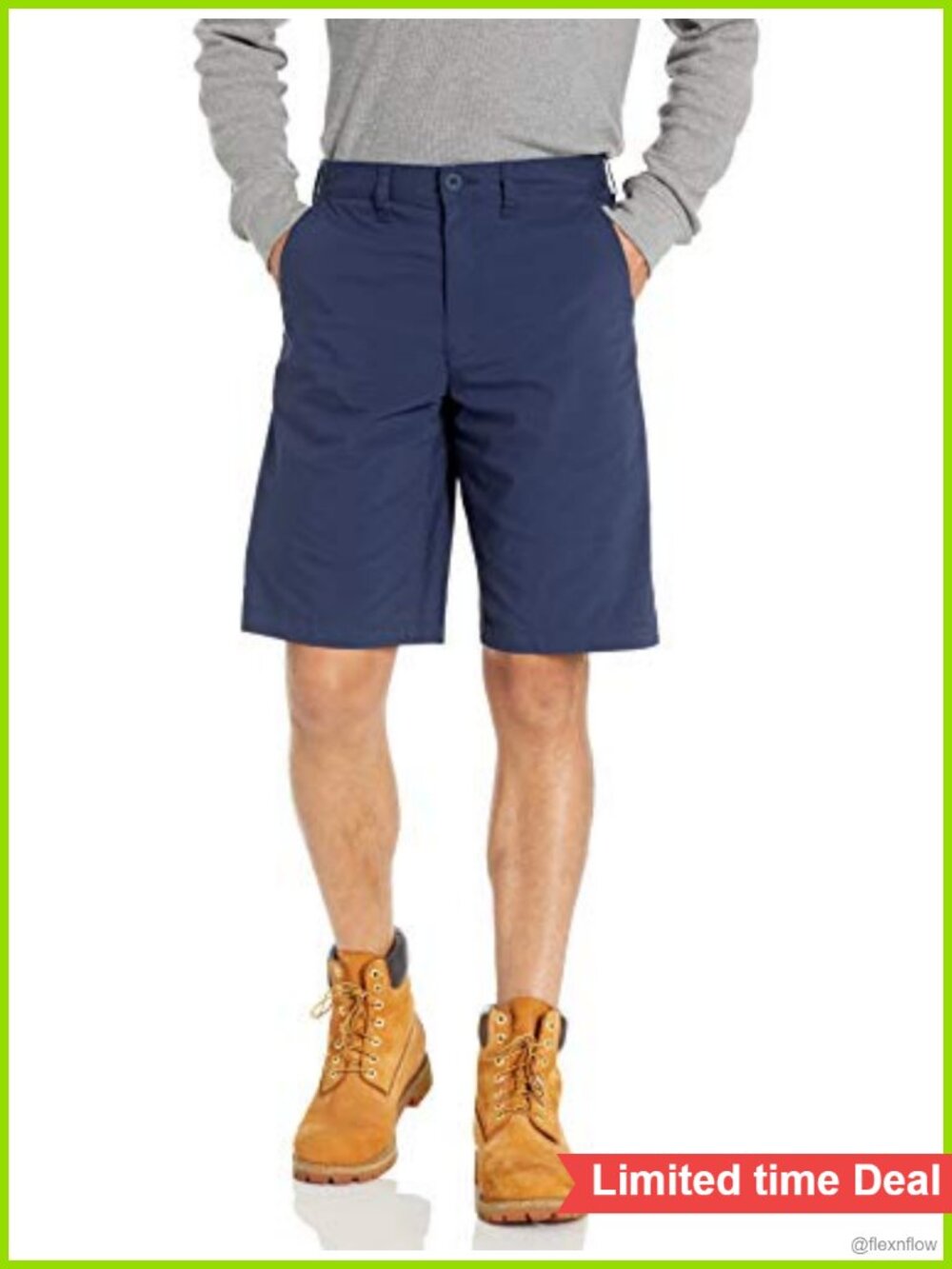 Temp-iQ Performance Hybrid Utility Shorts 11 Inseam Moisture Wicking
